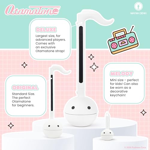 Image of Pusheen The Cat Otamatone Electronic Portable Music Instrument / Synthesizer Toy from Japan by Maywa Denki [Limited Edition [English Instructions]