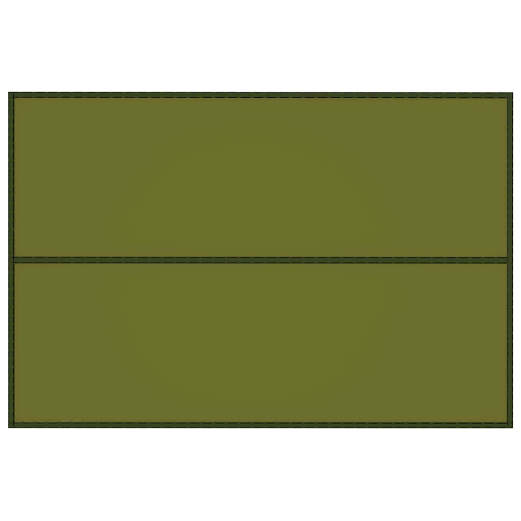 Outdoor-Tarp 3x2 m Grün wasserfestes Sonnensegel mit UV-Schutz, T Polyestergewebe, inklusive Heringe und Abspannseile, leichtes Campingzelt ideal für Garten, Balkon