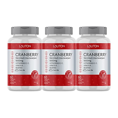 Combo 3 Cranberry Vegano Lauton Nutrition Clinical Series