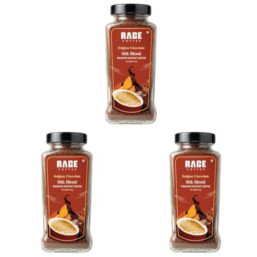 Image of Rage Coffee Silk Blend Belgian Chocolate 120 GMs | Premium, Bold & Smooth (Pack of 3)