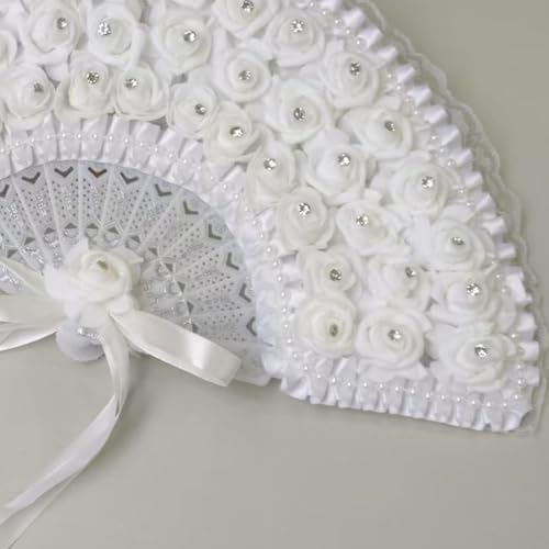Abanicos de mano para boda y regalos de despedida de soltera 5