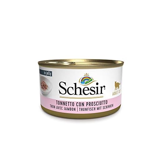 Schesir Katzenfutter in Gelee mit Thunfisch