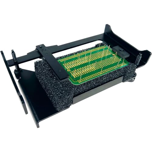 SolderJaw CSJ-1 PCB Soldering Jig â€“ Conforming Fixture Holds All Through-Hole Components at Once for PCB and Breadboard Assembly