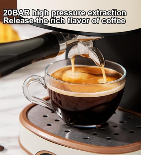 Cafetera espresso semiautomática con vaporizador 1 L miniatura 3