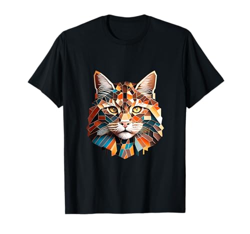 Maine Coon Cat Norwegian Forest Cat Cat Graphic T-Shirt