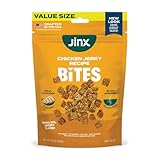 Jinx Chicken Bites Jerky Dog Treats - Soft & Chewy, All Natural Dog Jerky Treats with Cage-Free Chicken - Pet Products for All Dogs (Puppies, Adults & Seniors) - 15oz