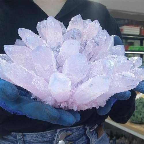 Cluster de quartz naturel de 500g pour géode de cristal - 4