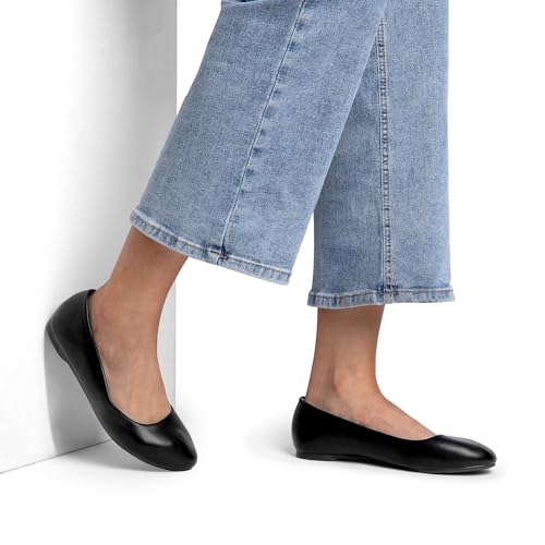 Image of DREAM PAIRS Women's Sole-Simple Ballerina Walking Flats Shoes
