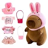 jeux habillement enfant 【Cadeau idéal】 Cette peluche capybara mignonne et douce est un incontournable ! Un cadeau idéal pour les enfants, la famille, les amis et les proches pour diverses fêtes comme Noël, Thanksgiving ou les anniversaires.