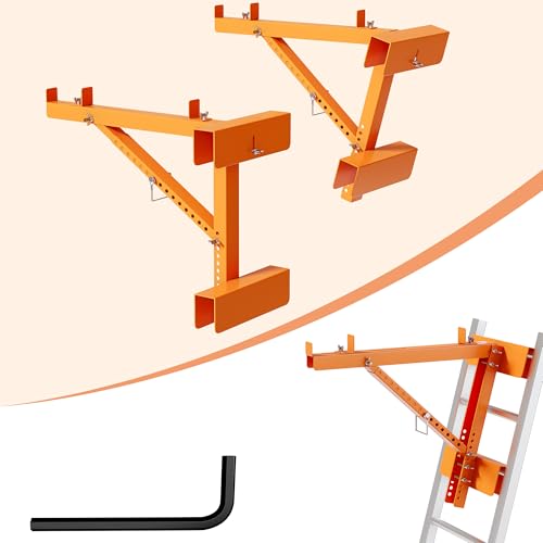 2 Pack Heavy-Duty Ladder Jacks for Scaffolding
