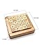 Wooden Board Games Tic Tac Toe in Pushing Me XO Fun Family Games to Play in Box Strategy Board Games for Families to Challenge Brain Games Kids and Adult with Classic Guest Room Decor