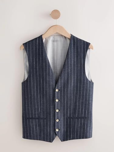 Men's Formal Suit Vest Fit for Business or Casual Dress Tuxedo Suit Vest with Pocket4