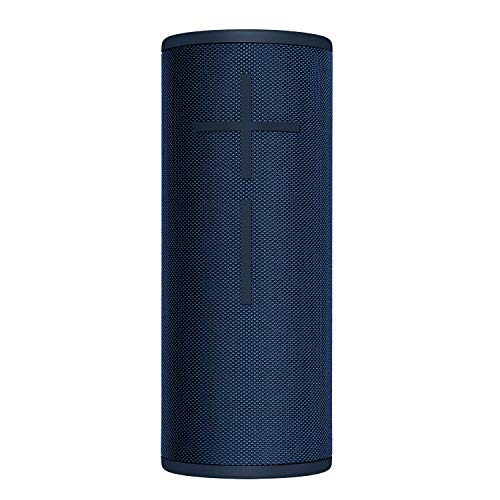 Ultimate Ears Boom 3 Bluetooth Speaker - Immersive 360° Sound, Enhanced Bass, IP67 Waterproof, Dustproof, Drop-Proof, Magic Button - Denim