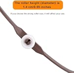 1pcs Microwave Turntable Ring, 7in Microwave Oven Tray Roller Spinner Replacement Parts Glass Plate Tray Support Holder Rotating Ring for 9.65-10.63in Glass Plates