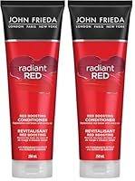 John Frieda Radiant Red Boosting Conditioner, 250 ml (Pack of 2)