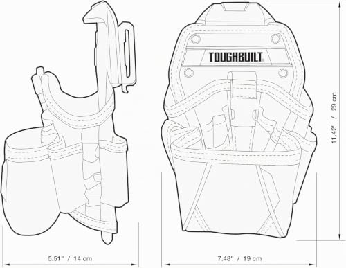 Miniatura 9 de Toughbuilt Tou-Ct-20-Lx - Especialista En Perforación Funda