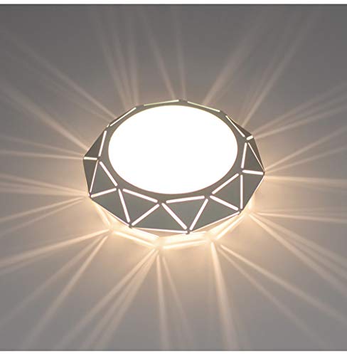 Osairous Plafón de techo LED, moderno Lámpara De Techo superficie Mount para...
