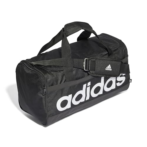 Adidas LINEAR DUFFEL S BLACK/WHITE NOT SPORTS SPECIFIC