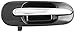 Dorman 92763 Rear Driver Side Exterior Door Handle Compatible with Select Honda Models, Chrome Lever and Black Housing