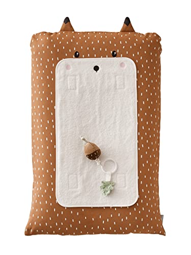 VERTBAUDET Housse pour matelas à langer Renard marron TU