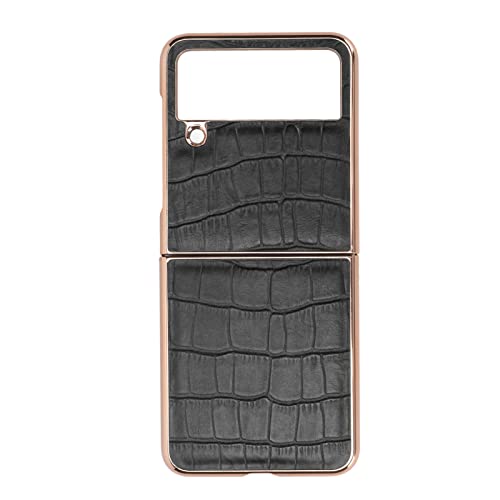 Rankomu Läderfodral för Galaxy Z Flip4 – Repskydd & Vikbart Skärmskydd