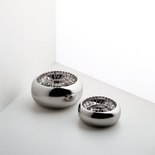 Alessi 7690/16 Aschenbecher - Spirale - Edelstahl - Ø 16 cm - Höhe 7 cm