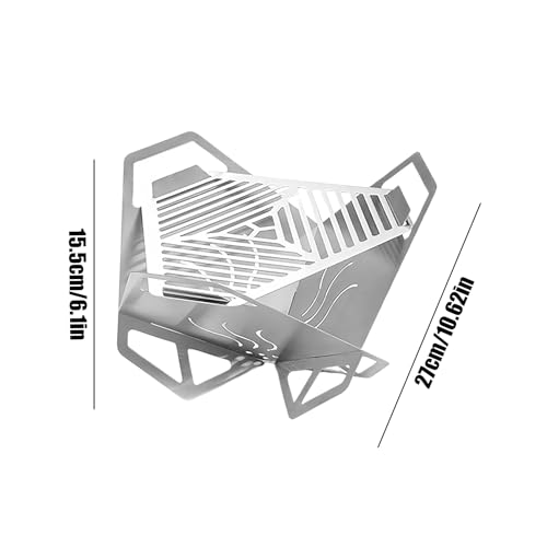 Chauffage de barbecue pliable à plat avec poêle extérieure à haute compacité