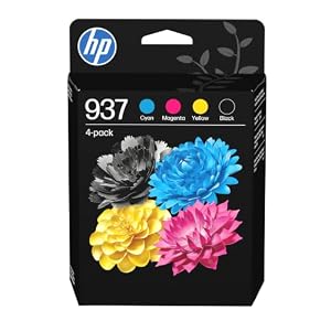 HP 937 Schwarz, Cyan, Magenta, Gelb, Original Druckerpatronen Multipack
