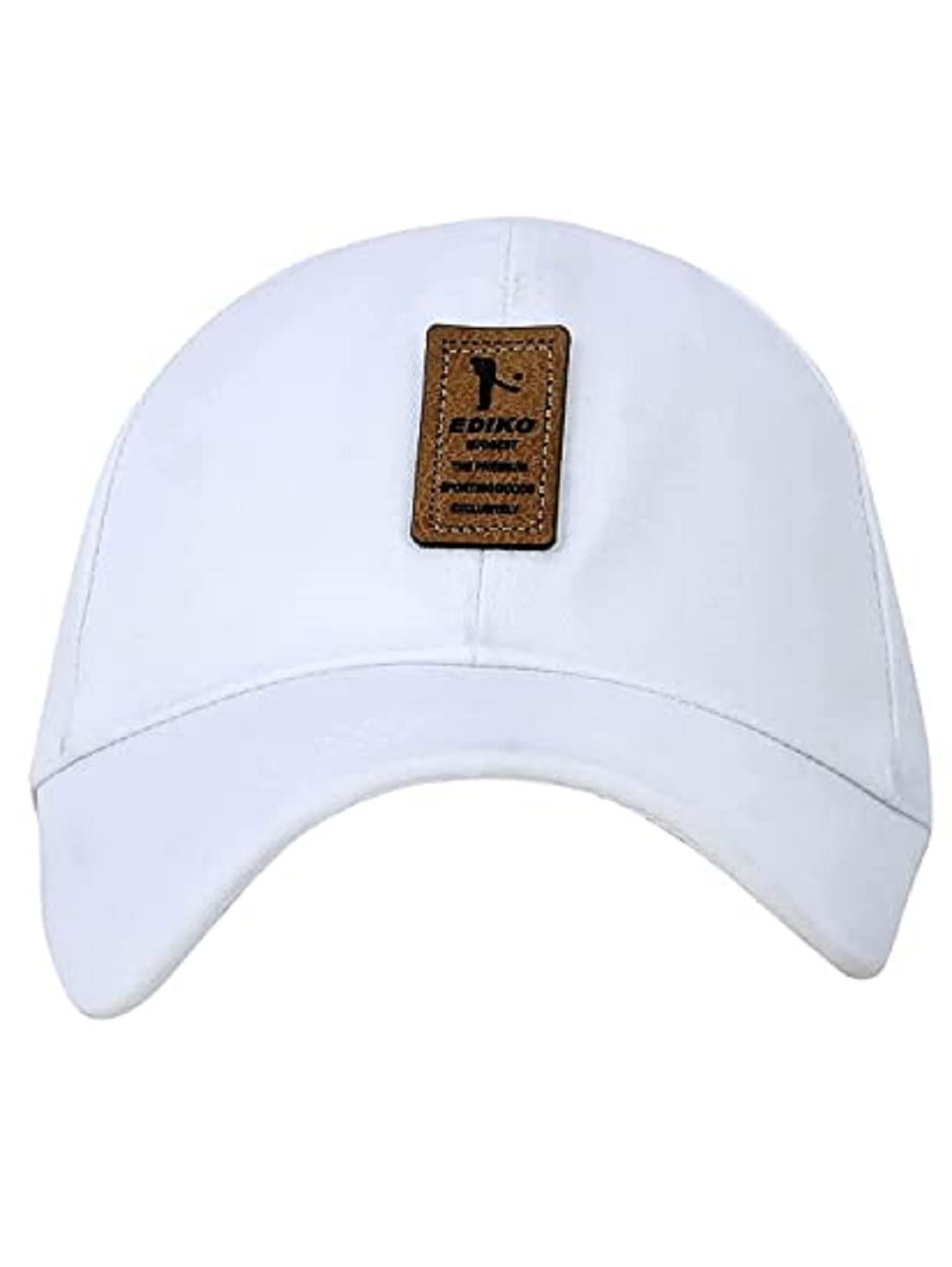 SBA PRIME Combo Sports Caps for Men & Boys (Pack of 2), Adjustable Baseball Cap with Air Holes, Lightweight Summer Cap for Gym Running Outdoor (Grey&White) 4