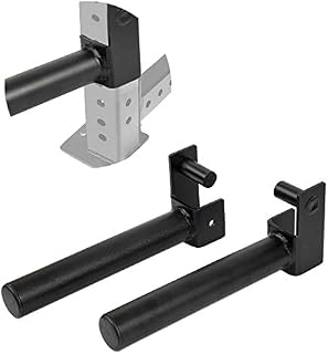 ZOVOTA Olympic Weight Plate Holder Attachment Fits 2" Weight Strength Training Plates Tube Power Cage Set of 2 Storage Rack