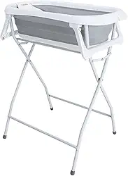 Banheira para Bebê Flex com Suporte cor cinza Kiddo