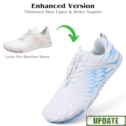 Image of Hike Barefoot Shoes for Women Men Non-Slip Breathable Walking Shoes Wide Toe Box Comfortable Athletic Footwear