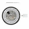 Ewatchparts Genuine Compatible with Seiko (Sii) NH35/NH35A Automatic Watch Movement Date @3 White Brand