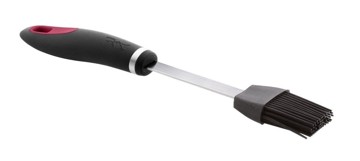 Jata AC34 - Pincel Cocina, Mango Ergonómico Silicona, Antideslizante, Apto Lavavajillas, Resistencia 240°, Negro