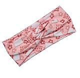 Soft Stretchy Headband, 3-in-1 Versatile Twist Style, One-Piece (Bookish - Have You Read a Book Today Pink Floral, Adult)