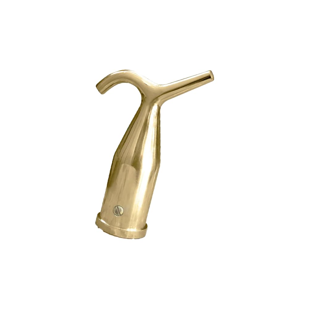 Classic Roof Blinds Brass Window Pole Hook, Compatible With Telescopic Pole, Suitable For Loft Hatches, Blinds, Attic Ladders, Velux,