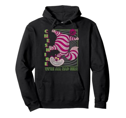 Sweat Alice au Pays des Merveilles Chat du Cheshire idée cadeau idéale fans