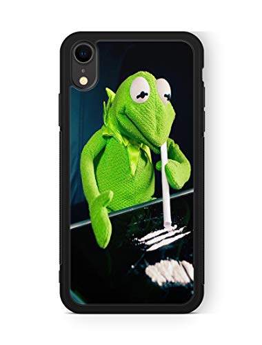407Case Fits Iphone Xr The Frog On Cocaine Protective Rubber Phone Case (Iphone Xr) #TOP2