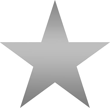 Stars Starburst Sky 2 Metallic Silver Set Of 2 Premium Waterproof Vinyl Decal Stickers For Laptop Phone Accessory Helmet Car Window Bumper Mug Tuber Cup Door Wall Decoration
