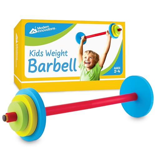 WOD Toys Mini Barbell Set 3ft Adjustable Weightlifting Toy For