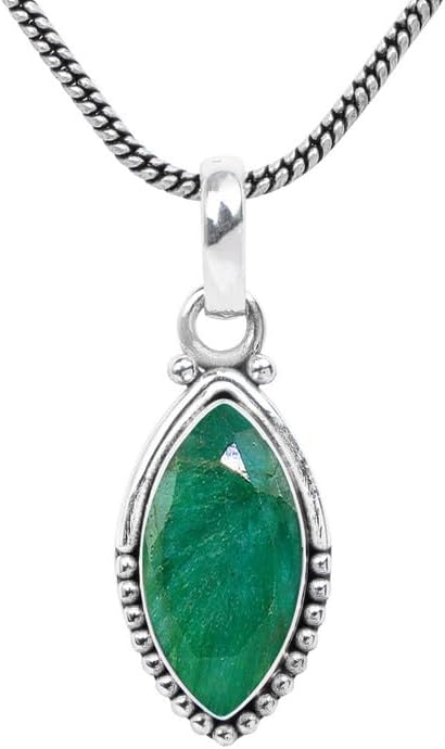 Gemstone Pendant Silver Pendant For Women Girls Gift, Natural Gemstone Pendant Necklace, Handmade Pendant, Solitaire Pendant Christmas Gift - Image 2