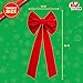 JOYIN 8 Pack Christmas Red Velvet Bows, 26