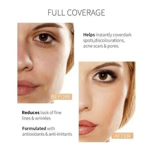 Image of MN BB Cream Rose Moisture F12010 45ml | Blemish Balm Cream | Waterproof | Light Weight | Long Lasting | Makeup Foundation. (Shade-B#, Free Size)