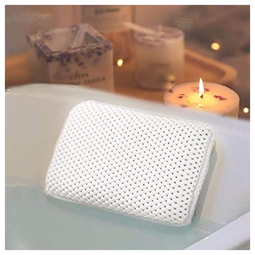 HANKEY Bathtub and Spa Pillow with Suction Cups YP01