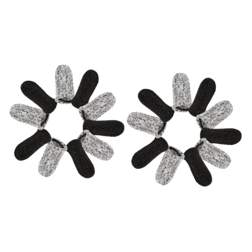 Healeved 2sets Compact Finger Protectors Reusable Neoprene Small Size for Household DIY and Garden Work 20pcs*2