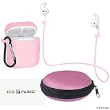 ⭆ ESTUCHE PROTECTOR DE ALMACENAMIENTO: ¿Quiere almacenar o cargar los accesorios de su Airpod? ¡Ponga todo en el estuche protector de almacenamiento con bolsillo de malla!