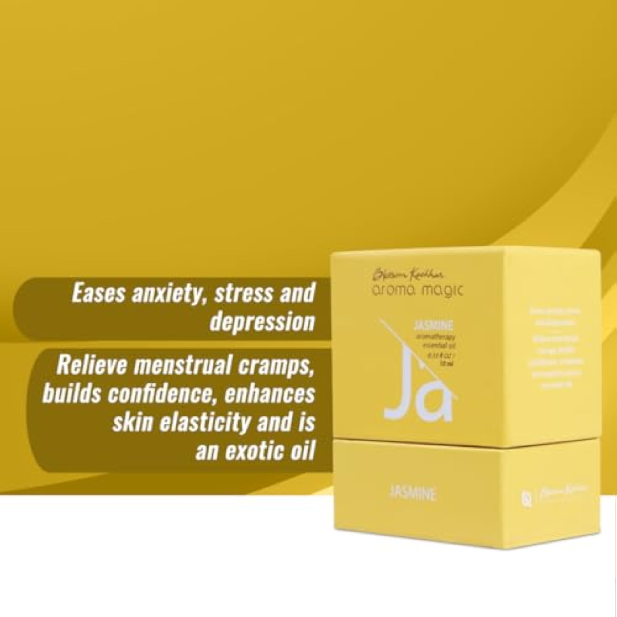 Pure Jasmine Essential Oil for Hair Growth and Relaxation