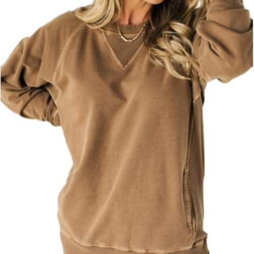 Pull côtelé femme manches chauve-souris pour corriger la silhouette avec poches