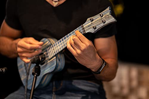 Ukulélé Soprano acoustique Ortega Guitars – Série Bamboo – avec housse Deluxe – bambou/stone washed (RUSWB-SO) - Les Beatles, Paul McCartney, John Lennon, RIngo Starr, George Harrison Ukulélé Soprano acoustique Ortega Guitars - Série Bamboo - avec housse Deluxe - bambou/stone washed (RUSWB-SO) – Image 5