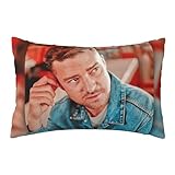 DFDRFCDFPW Justin Music Timberlake Pillowcase Modern Home Decor for Sofa Couch Bed Soft Breathable Cushion Cover 20x30 Inches, White